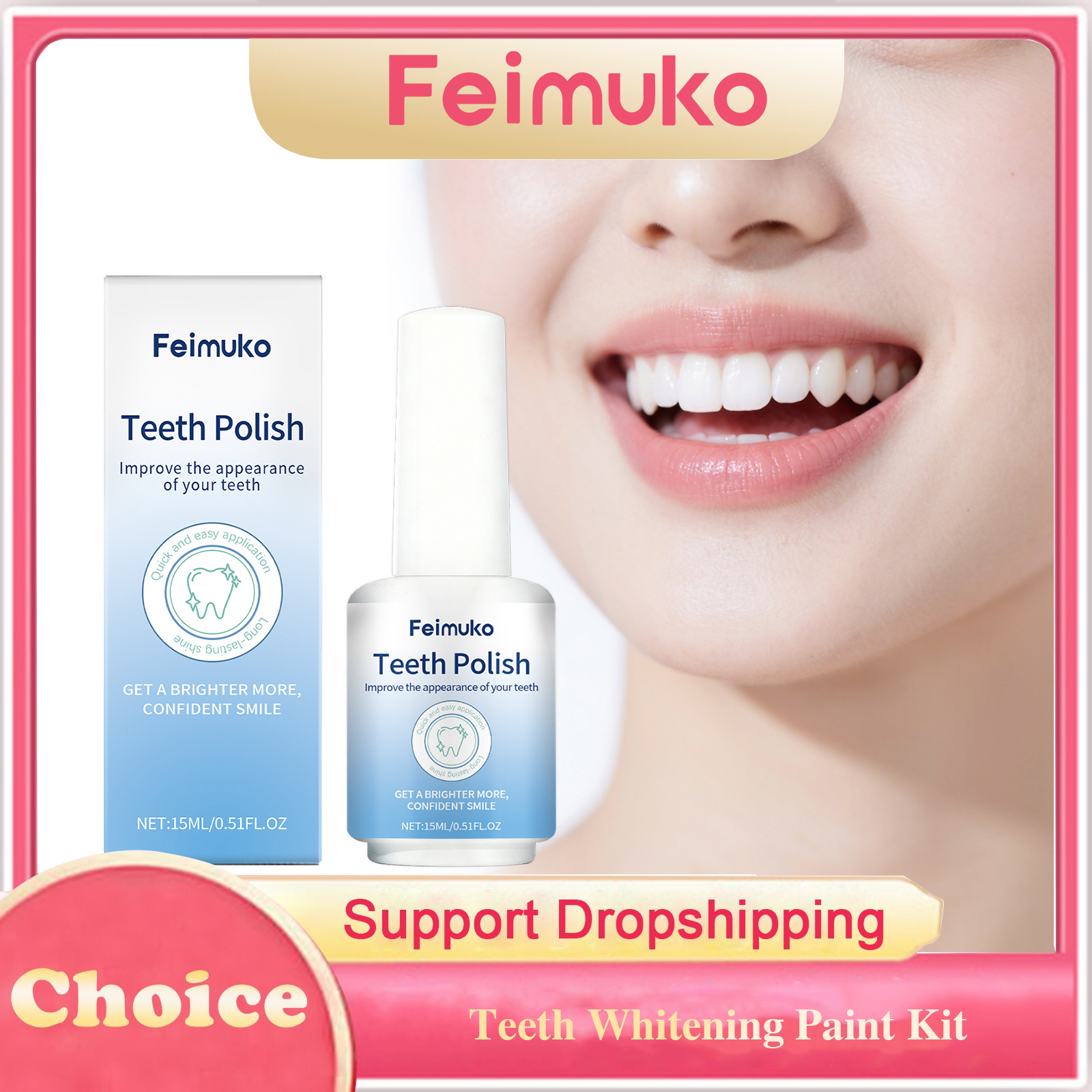 Teeth Whitening Bleaching Kit - Teeth Whitening Paint Kit Remove Tooth