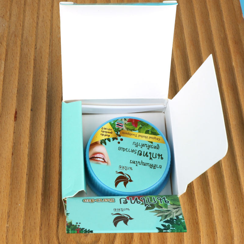 Thai NOKTHAI Herbal Tooth Powd - Teeth Whitening Thailand review and price