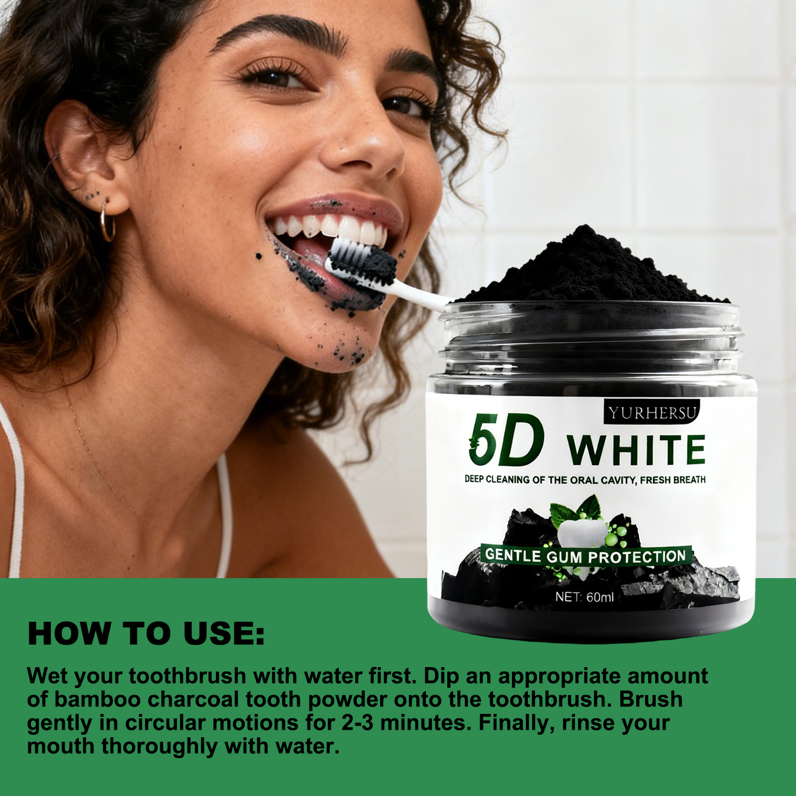 Bamboo Charcoal Teeth Whitenin - Teeth Whitening Charcoal review and price