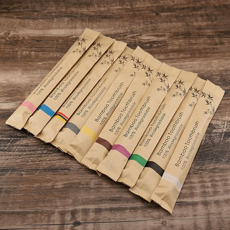 10pcs Colorful Natural Bamboo  - Teeth Whitening Natural review and price