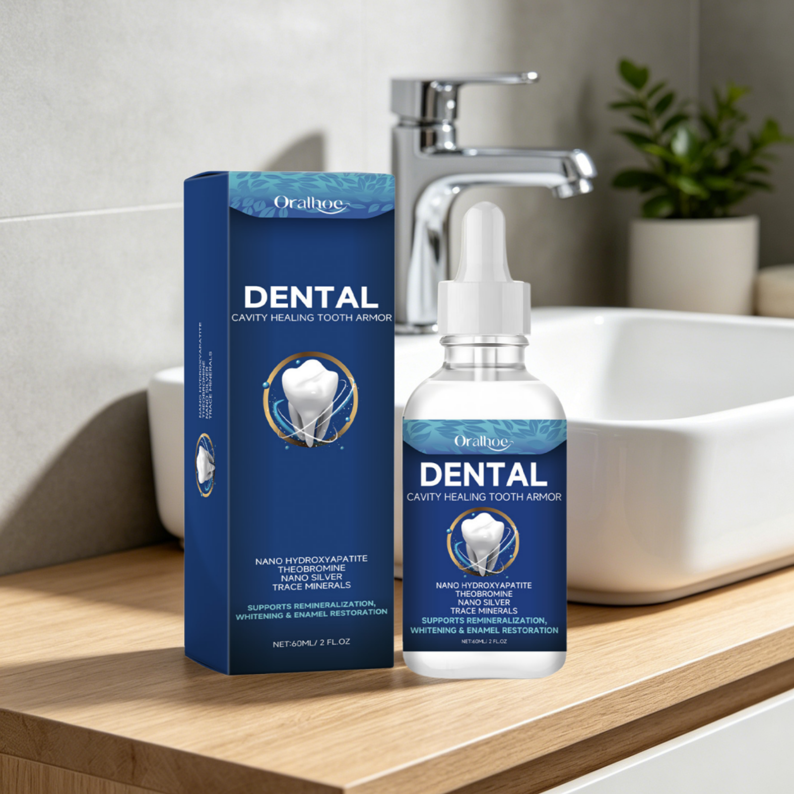Oralhoe Dental Care Serum Teet - Teeth Whitening Natural review and price