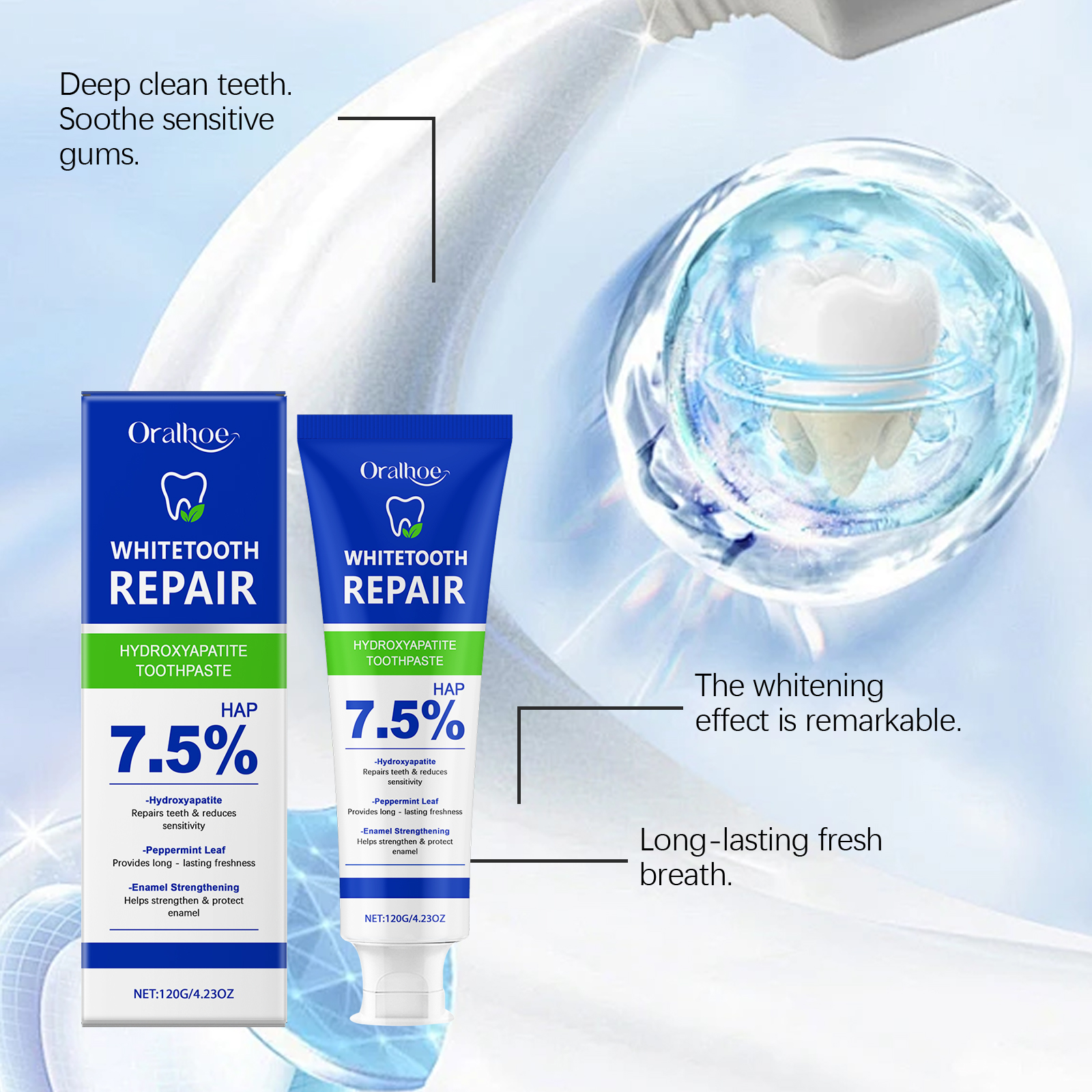 Oralhoe Nicotinamide Whitening - Teeth Whitening Best review and price