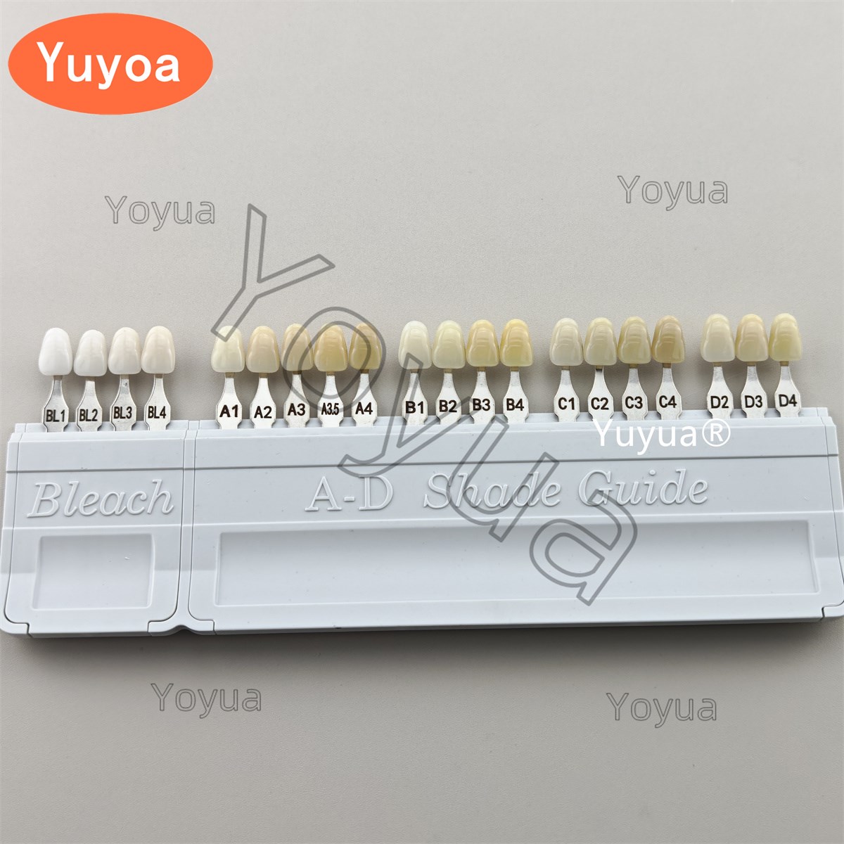 Dental 20Colors Detachable Ble - Teeth Whitening Shade Guide review and price
