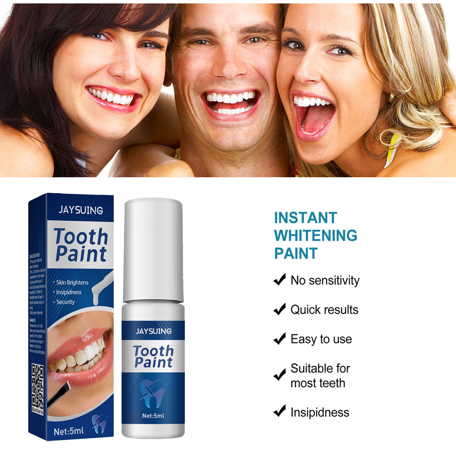 Teeth Brighten Paint Instantly - Teeth Whitening Pen review and price