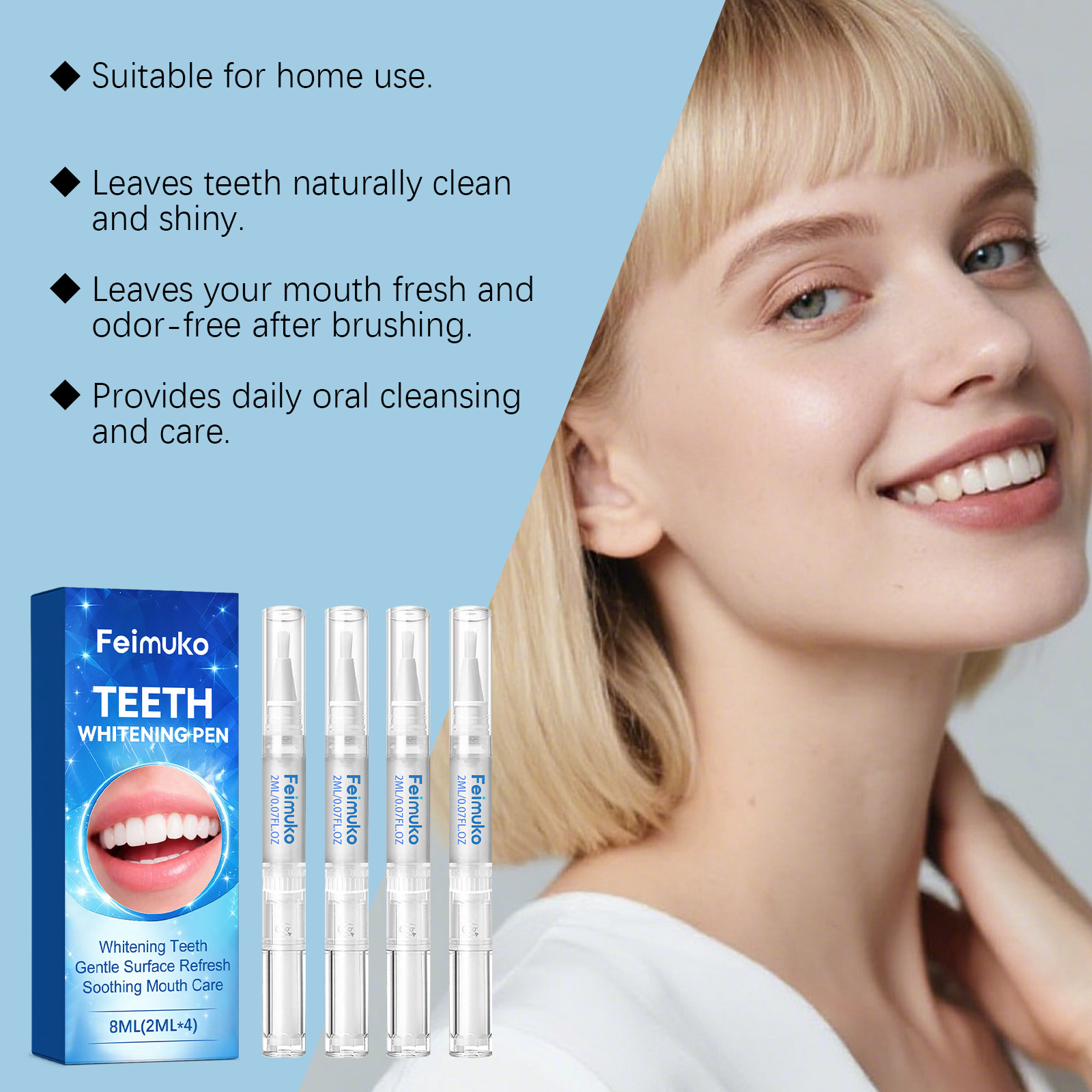Feimuko 8ml Teeth Gel Pen Gent - Teeth Whitening Pen review and price