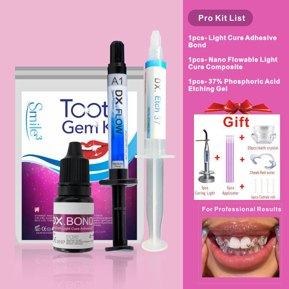 HOT Tooth Gem Kit Teeth Decora - Teeth Whitening Gum review and price