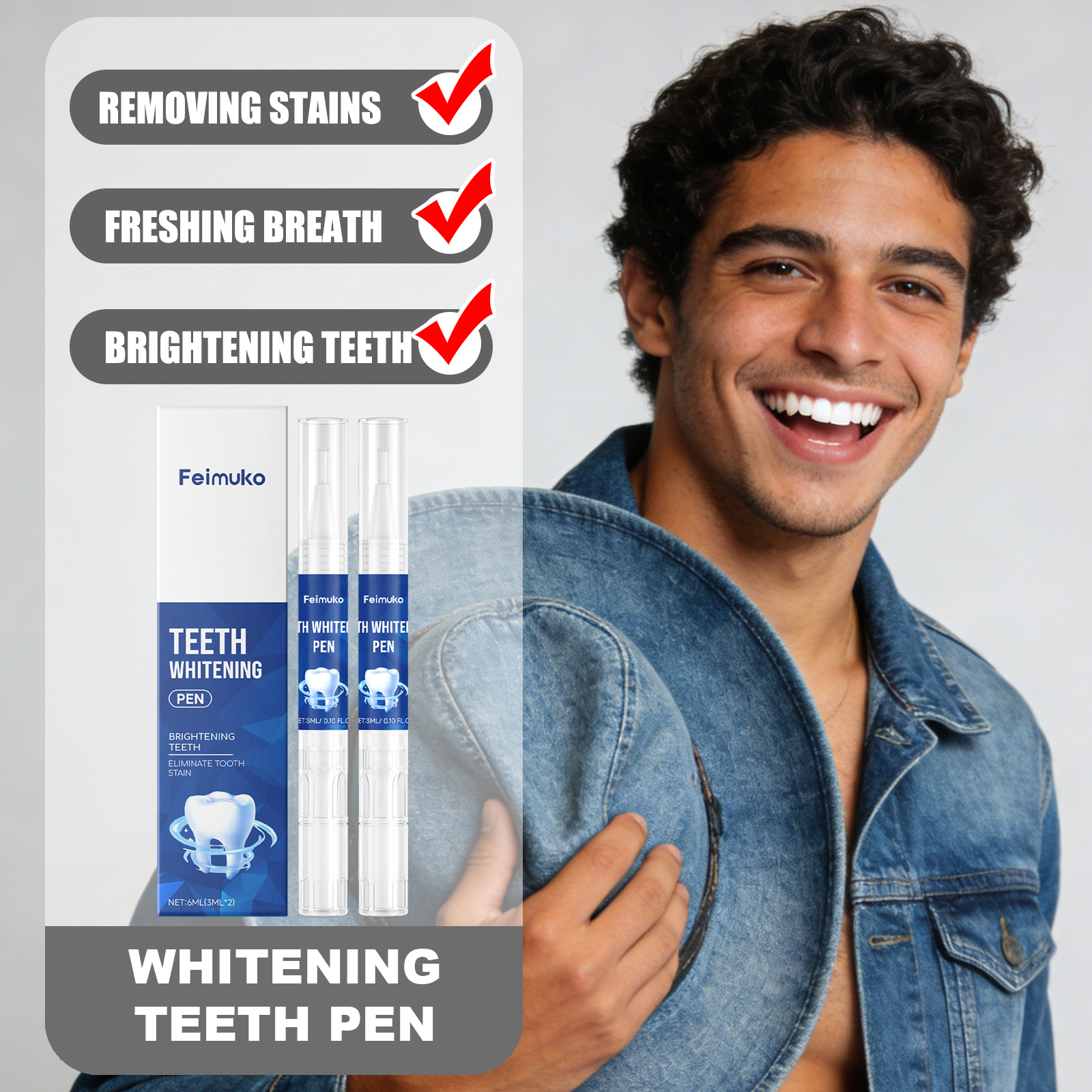 Feimuko Teeth Whitening Pen Ma - Teeth Whitening Pen review and price