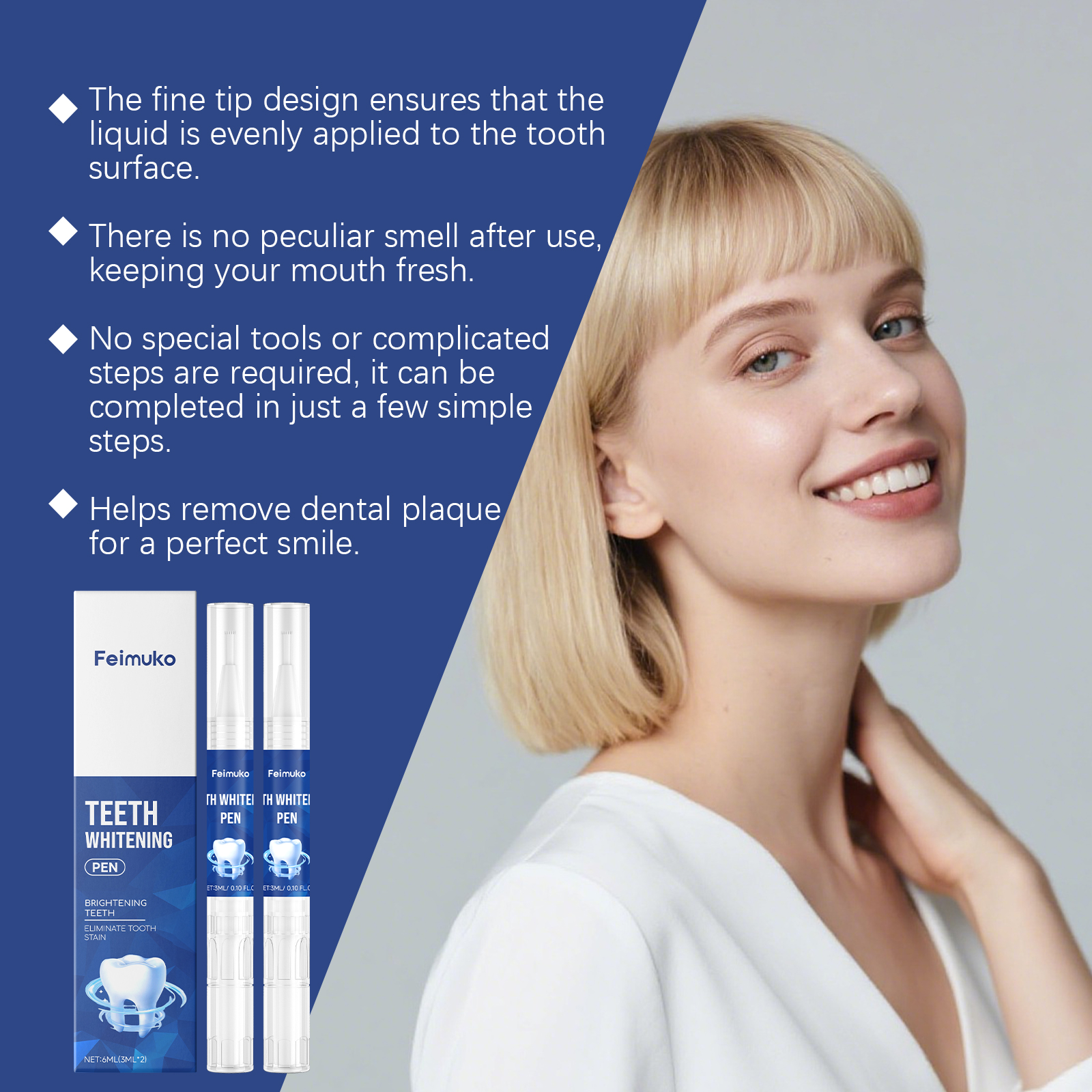 Feimuko Teeth Whitening Pen Ma - Teeth Whitening Pen review and price