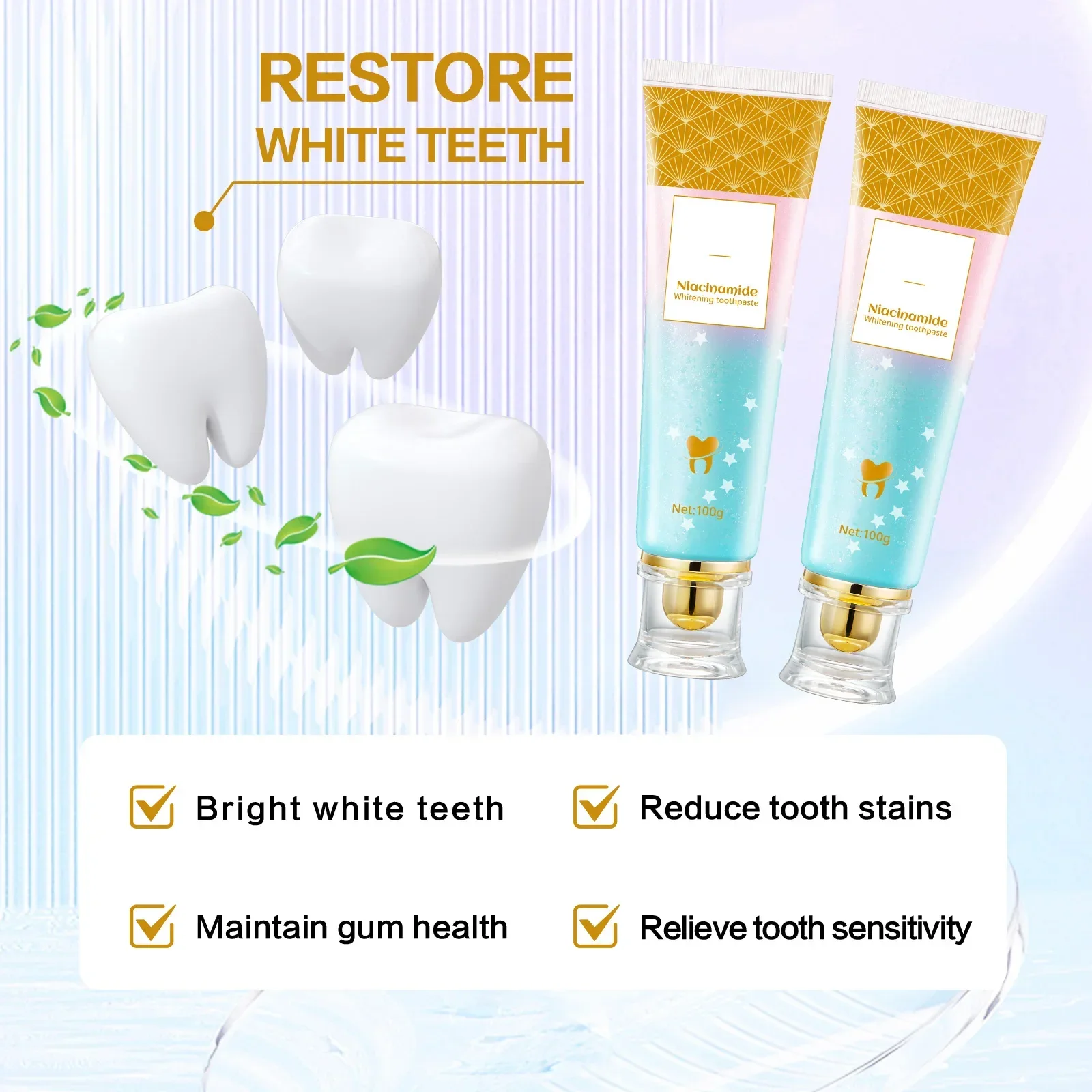 100g Whitening Toothpaste Refr - Teeth Whitening Natural review and price