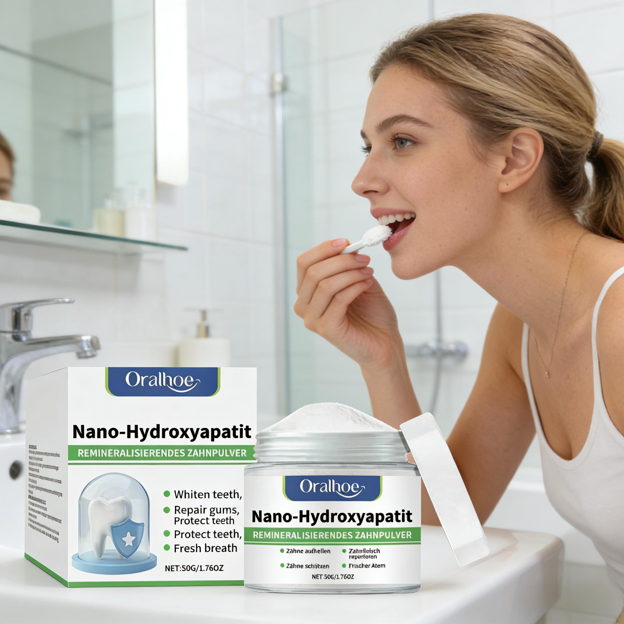 Oralhoe Whitening Tooth Powder - Teeth Whitening Near Me review and price
