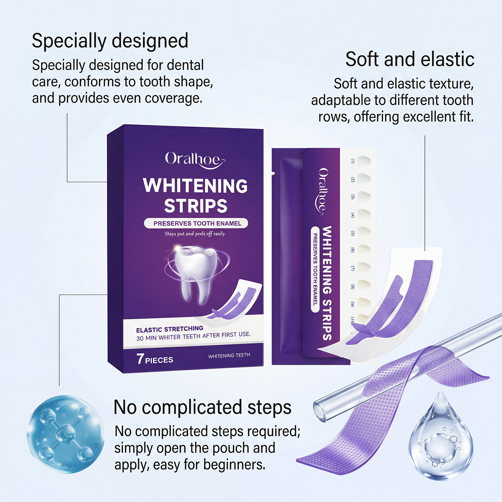 ORALHOE Safe Teeth Whitening S - Teeth Whitening Bleaching Kit review and price