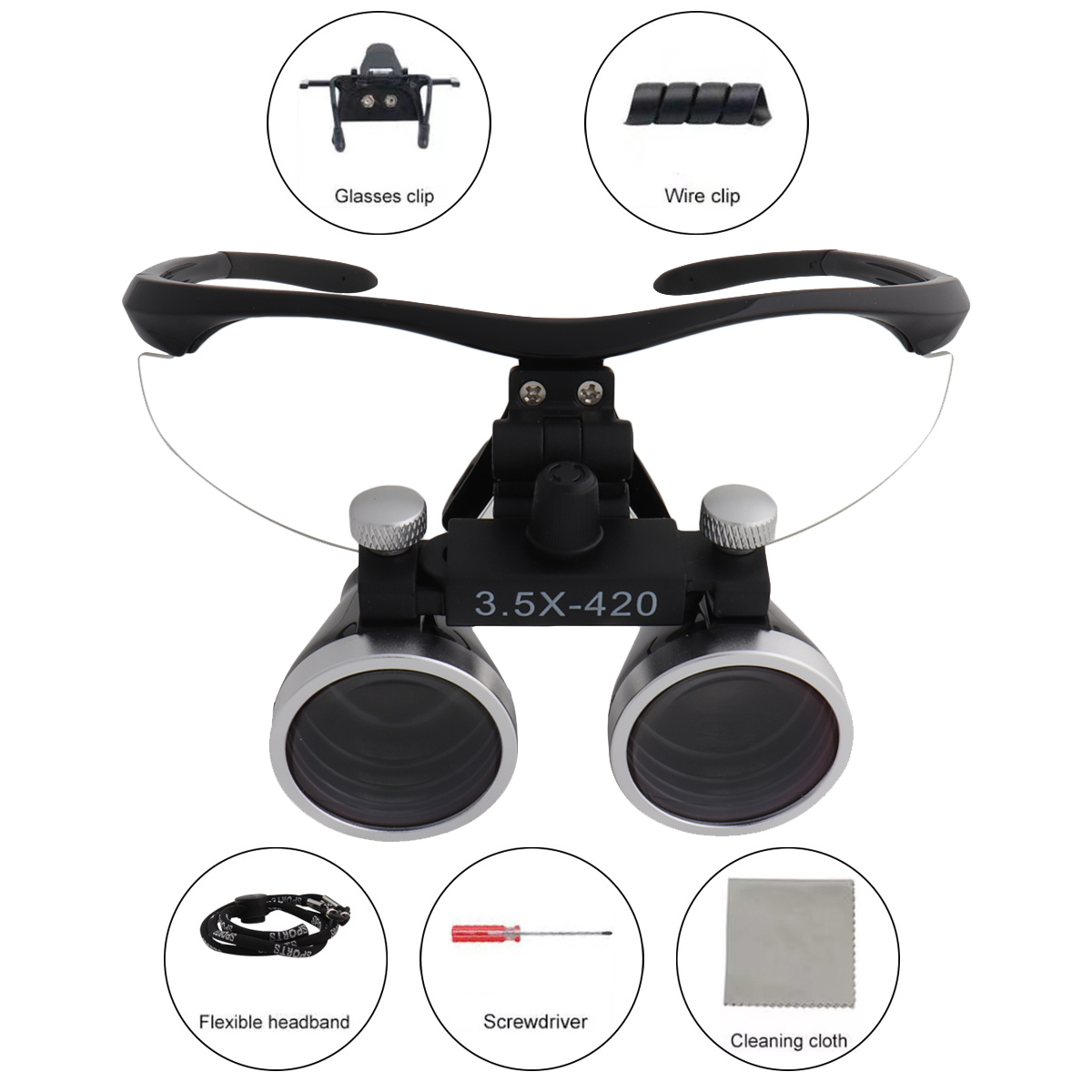 Dental Loupes Dental Magnifier - Teeth Whitening Shade Guide review and price