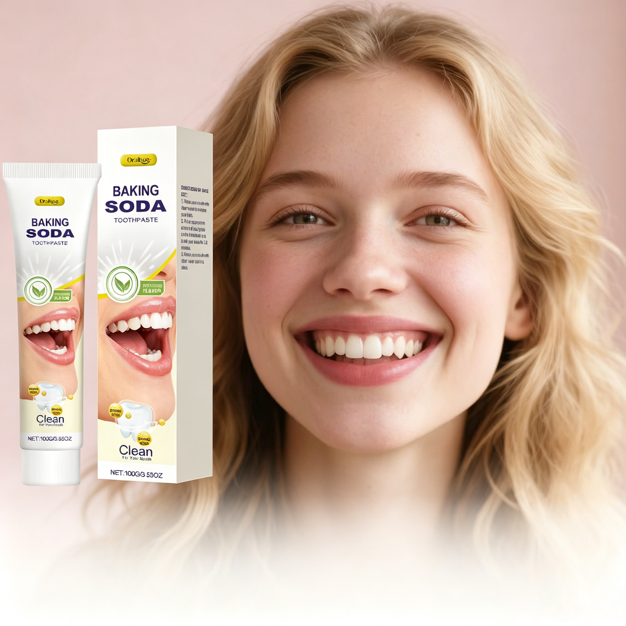 Baking Soda Toothpaste Deep Cl - Teeth Whitening Natural review and price