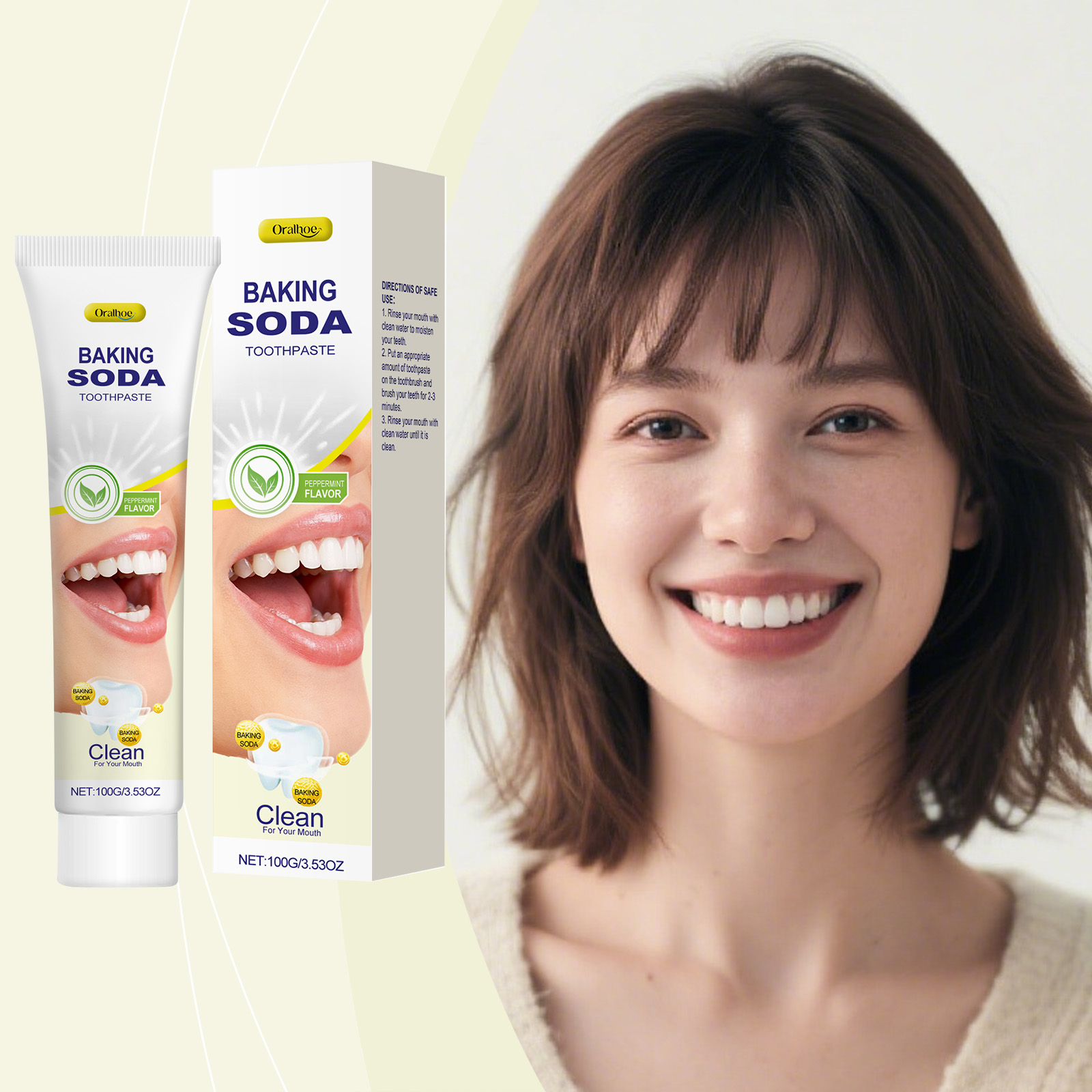 Baking Soda Toothpaste Deep Cl - Teeth Whitening Natural review and price