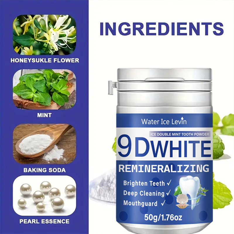 9D White Remineralizing Tooth  - Teeth Whitening Charcoal Powder review and price
