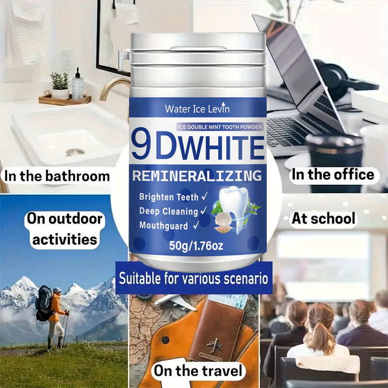 9D White Remineralizing Tooth  - Teeth Whitening Charcoal Powder review and price