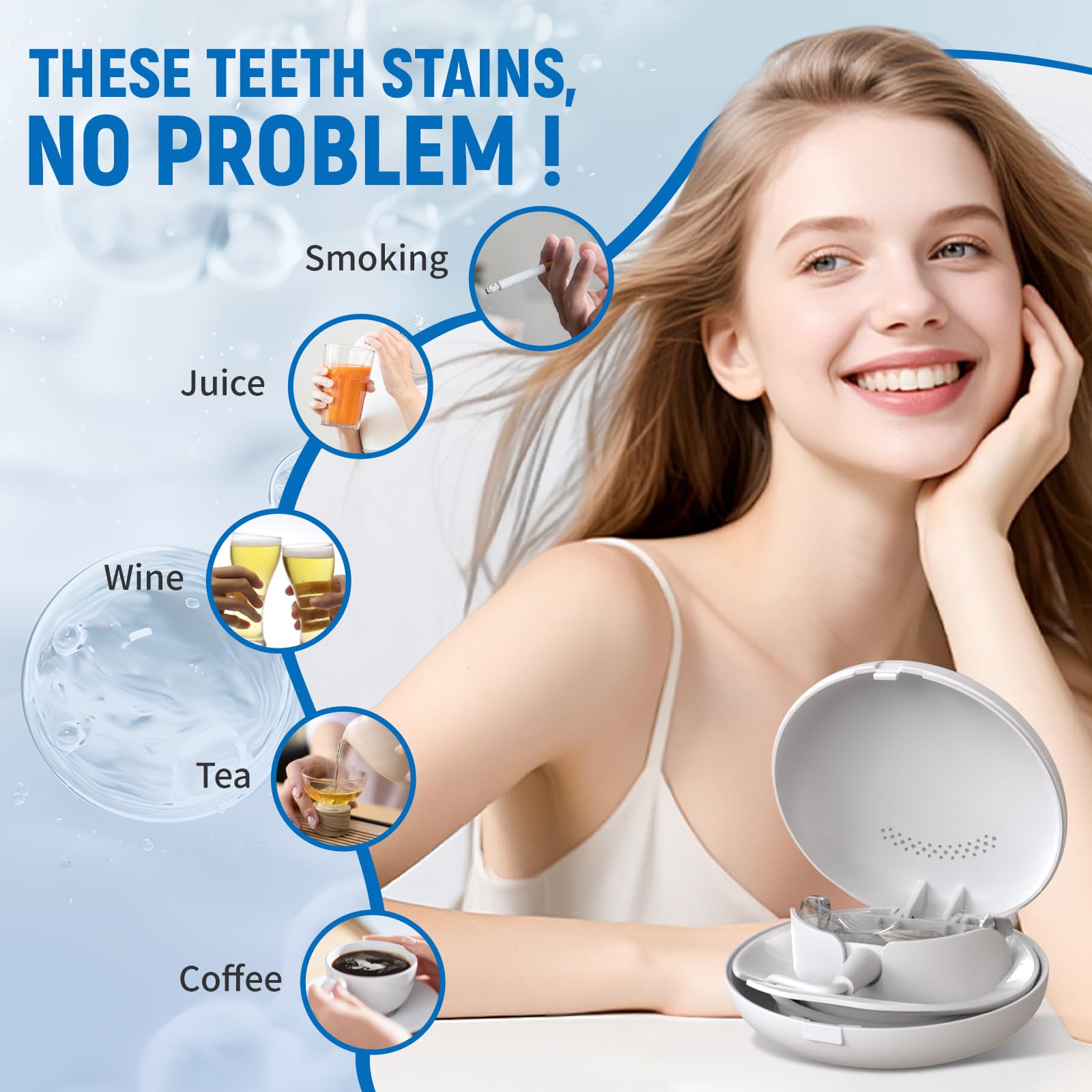 Teeth Whitening Kit 18 Diode R - Teeth Whitening Gum review and price