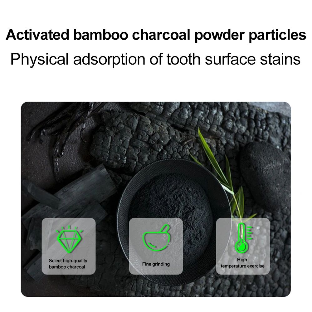 110g Bamboo Charcoal Black Too - Teeth Whitening Charcoal review and price
