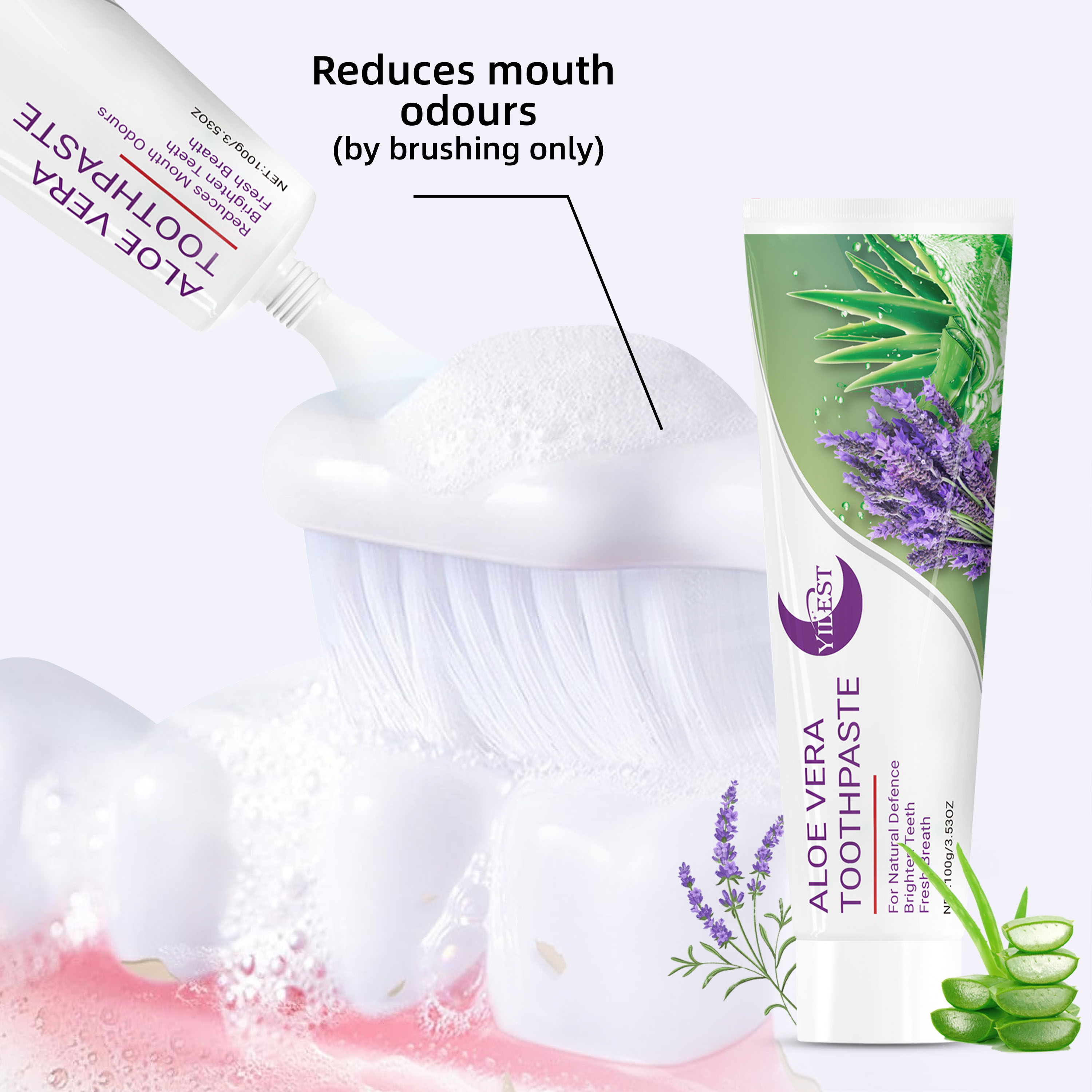 Toothpaste Deep Cleaning White - Teeth Whitening Natural review and price
