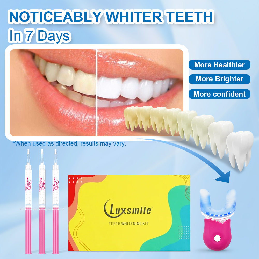 Teeth Whitening Kit with LED L - Teeth Whitening Bleaching Kit review and price
