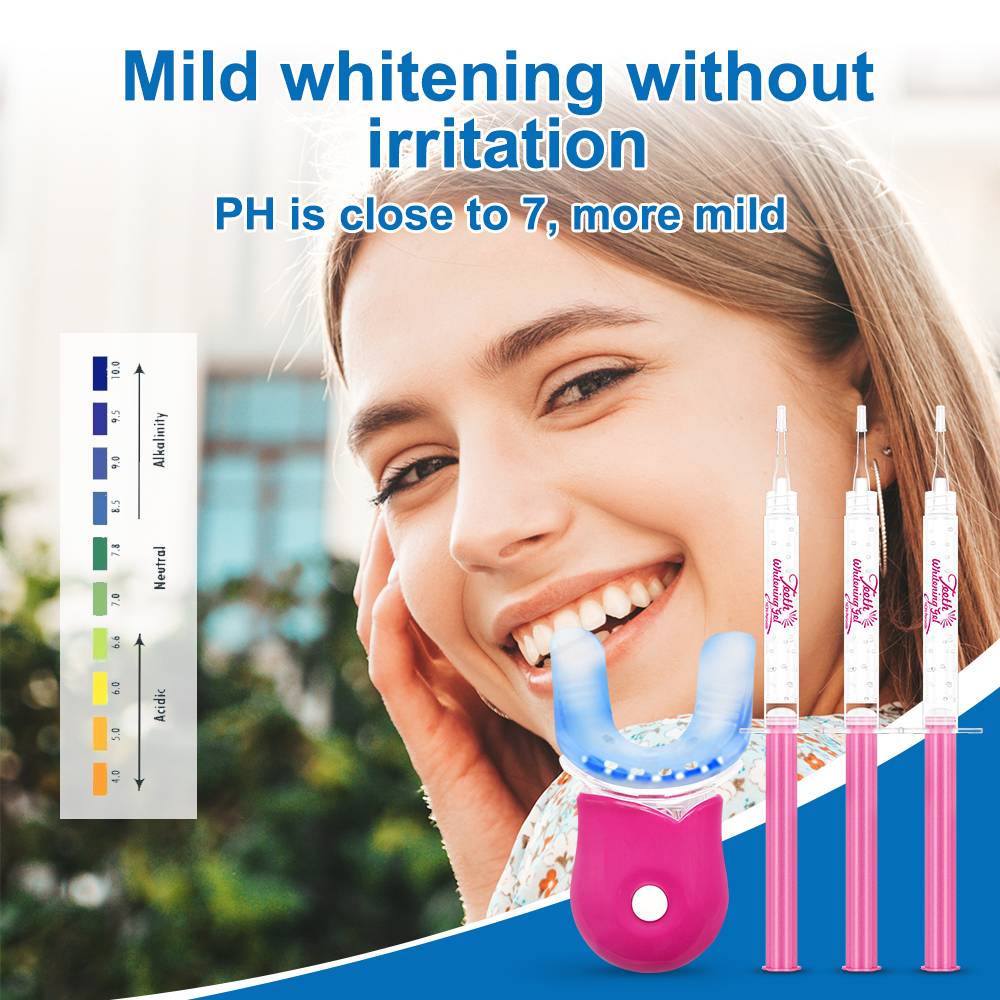 Teeth Whitening Kit with LED L - Teeth Whitening Bleaching Kit review and price