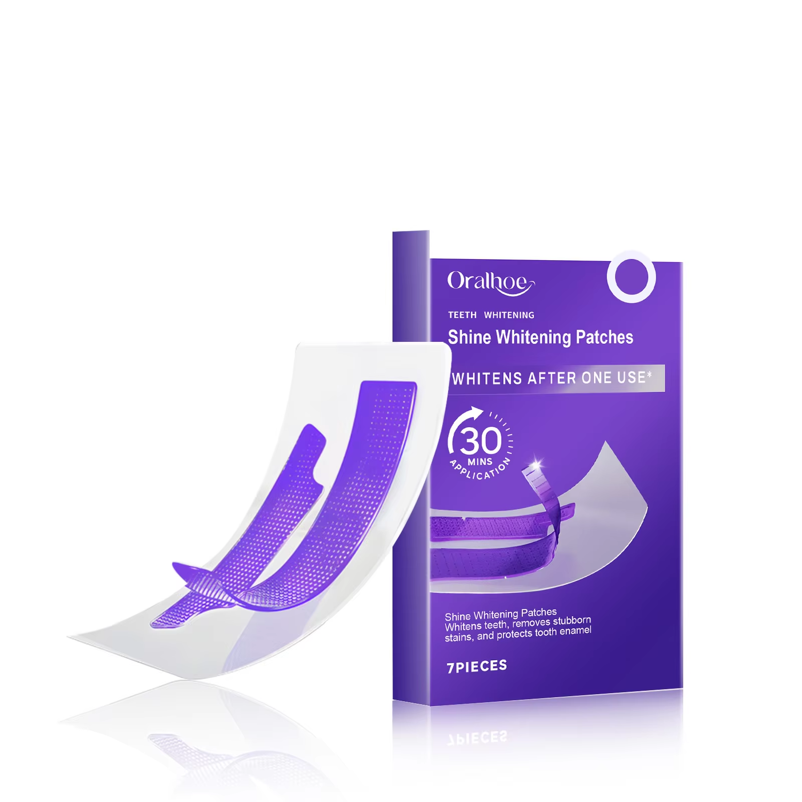 Purple Teeth Whitening Strips  - Teeth Whitening Natural review and price