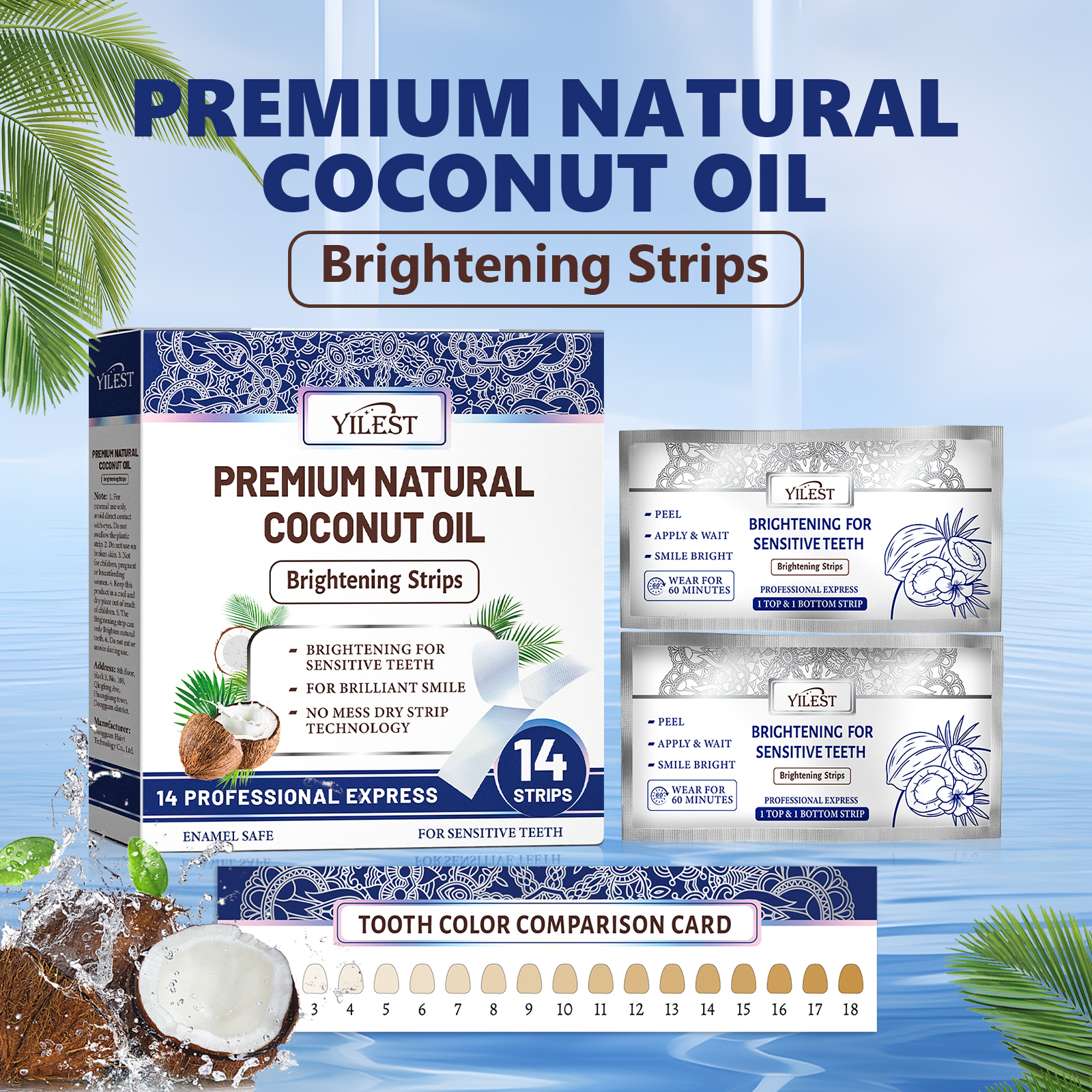 Teeth Whitening Strips 14pcs C - Teeth Whitening Natural review and price