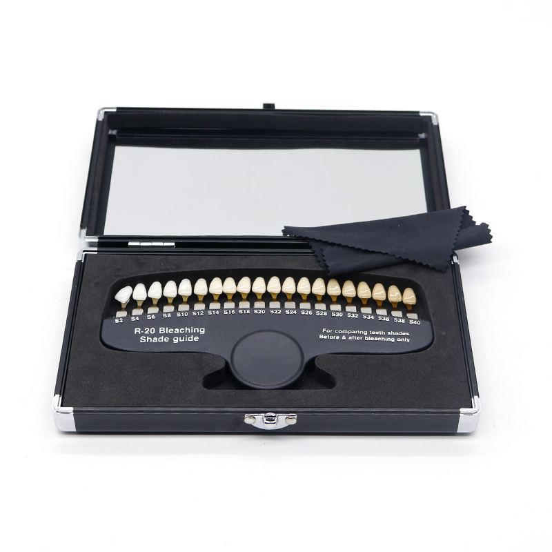 Custom Logo Dental 20 Colors T - Teeth Whitening Shade Guide review and price