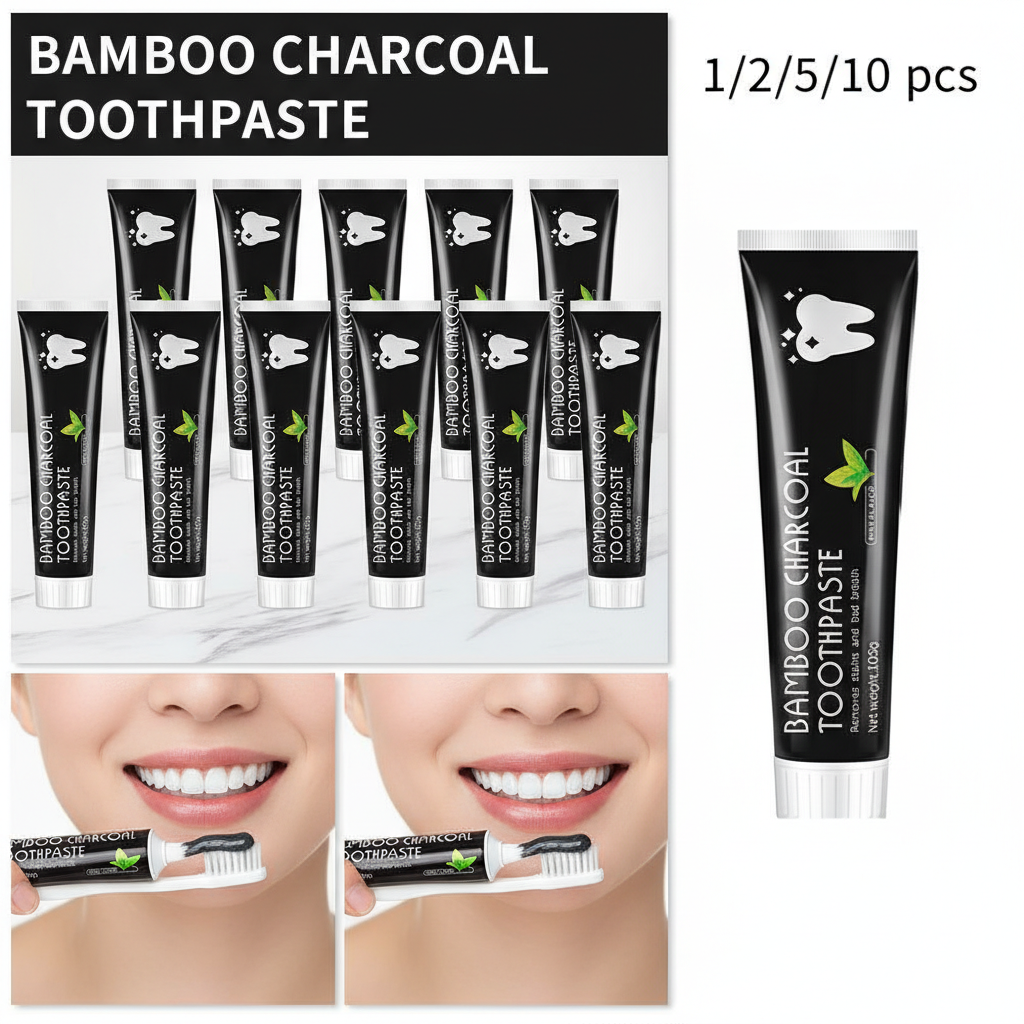 Bamboo Charcoal Toothpaste for - Teeth Whitening Charcoal review and price